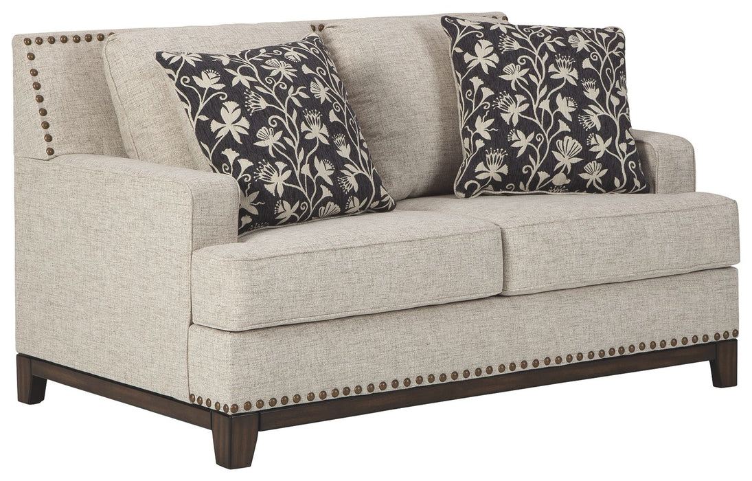 Ballina - Loveseat - Linen - Stylish Home Furniture