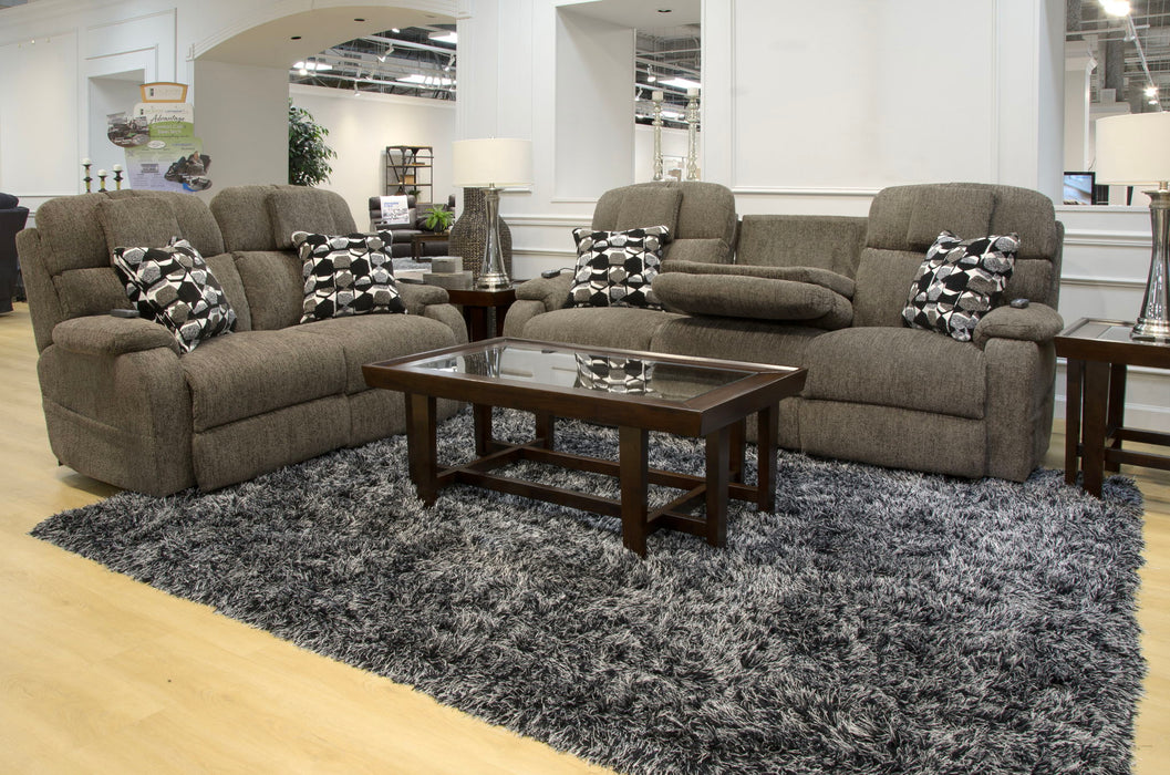 Oasis - Power Reclining Sofa - Fossil - Stylish Home Furniture