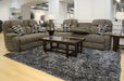 Oasis - Power Reclining Sofa - Fossil - Stylish Home Furniture