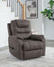 Snowfield - Power Lift Recliner - Gunmetal - Stylish Home Furniture