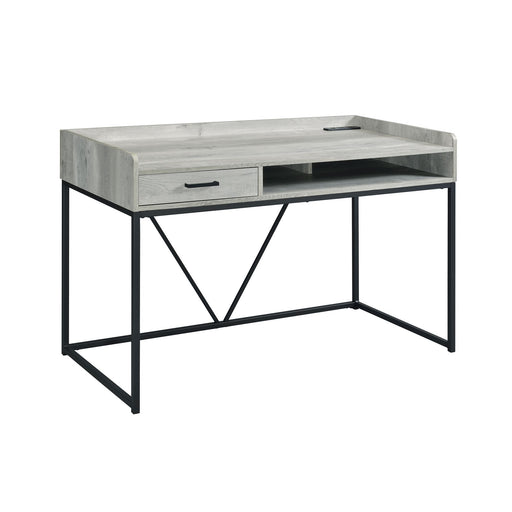Preston - Desk - Gray - Stylish Home Furniture
