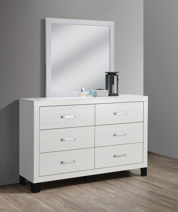B378 - Mirror - White - Stylish Home Furniture