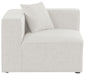 Cube - Linen Corner Chair - Stylish Home Furniture