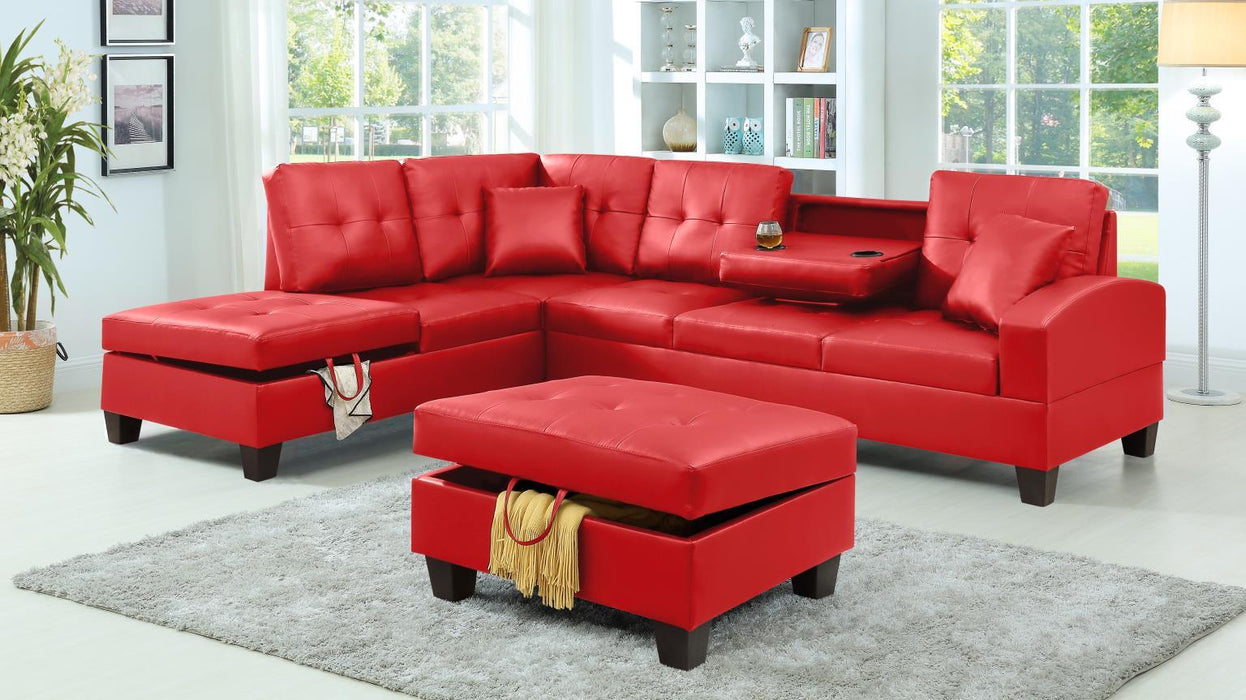 U347 - Ottoman - Red