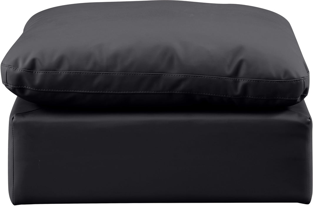 Indulge - Faux Leather Ottoman - Stylish Home Furniture