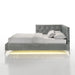 Amberley - Full Upholstered Corner Bed With LED And USB - Stylish Home Furniture