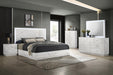 B121 - Line Dresser - White / Gray - Stylish Home Furniture
