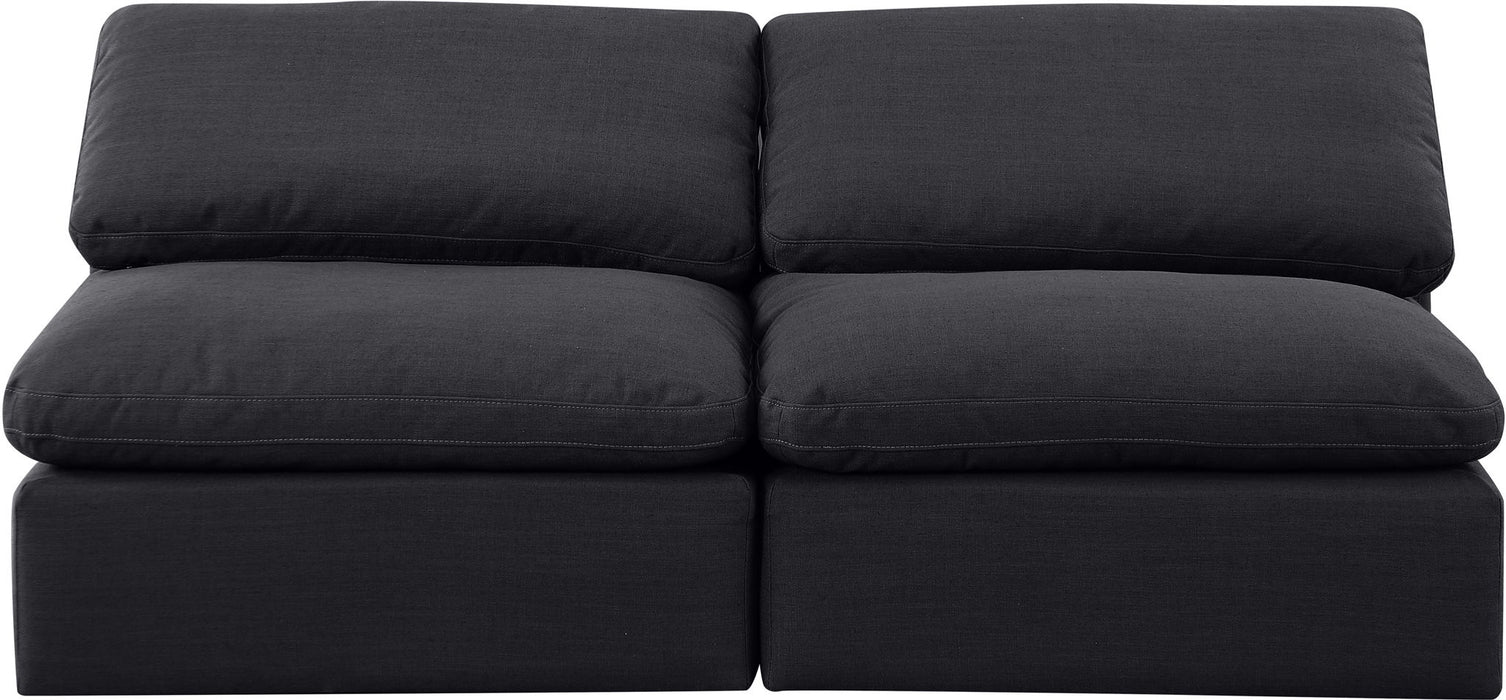 Indulge - Linen 2 Seat Modular Armless Sofa - Stylish Home Furniture