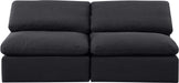 Indulge - Linen 2 Seat Modular Armless Sofa - Stylish Home Furniture