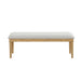 Essence - Dining Bench With Natural Cushion - Stylish Home Furniture