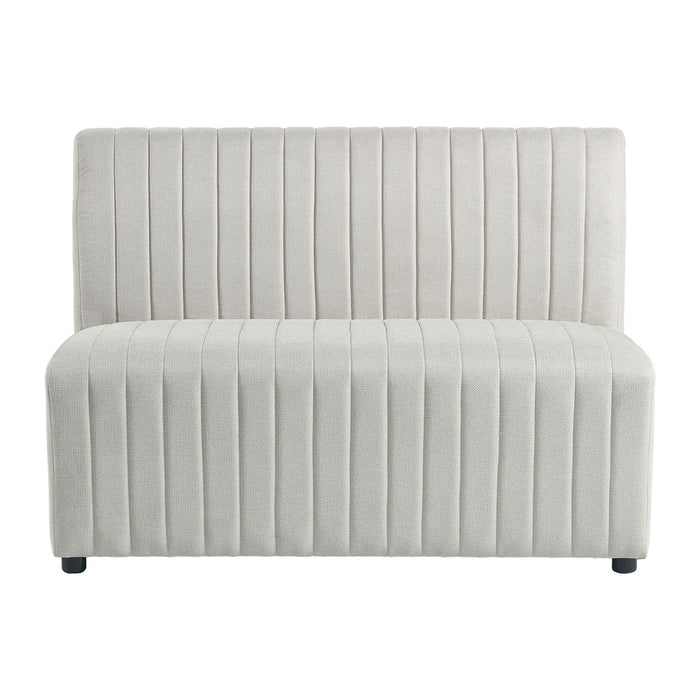 Jemma - Dining Bench - Beige Linen - Stylish Home Furniture
