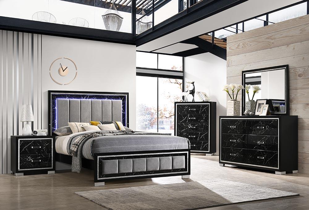 B304 - King Bed - Black