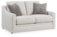 Maitelynn - Loveseat - Chalk - Stylish Home Furniture