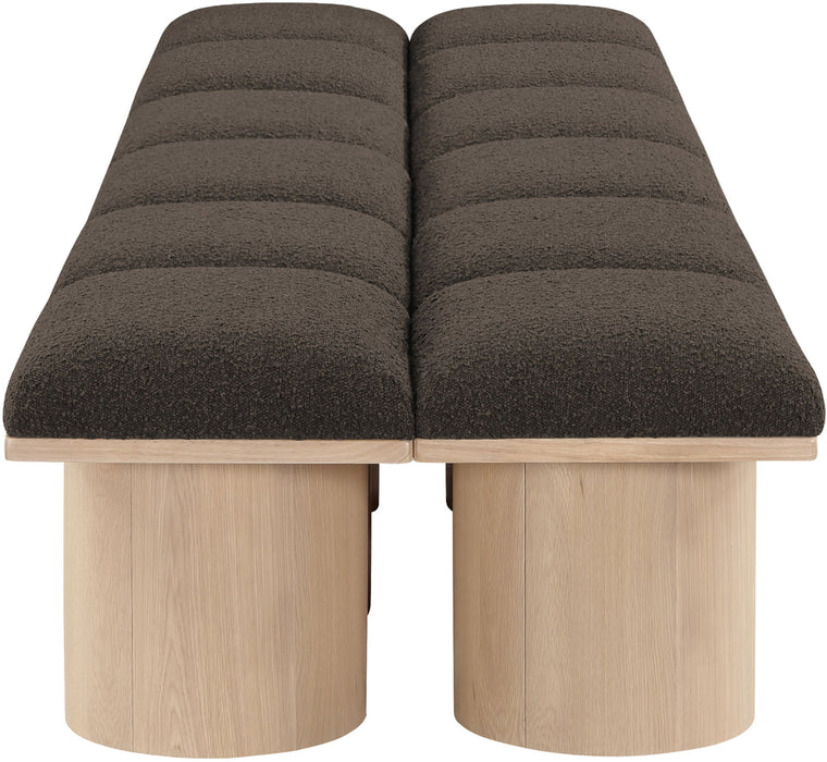 Pavilion - 12 Piece Modular Bench With Natural Base