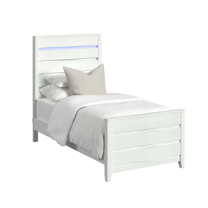 Tobias - Bed With LED - Stylish Home Furniture