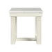 Catilin - End Table - Brushed White - Stylish Home Furniture