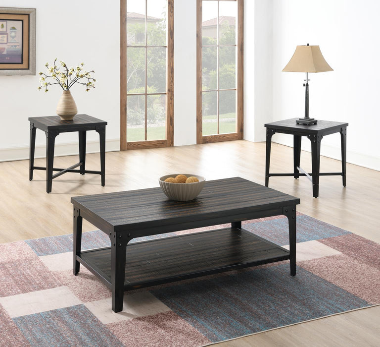 T110 - Lift-Top Coffee Table - Dark Brown