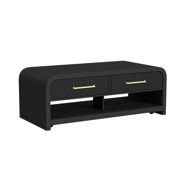 Ridgemont - Coffee Table With Casters - Stylish Home Furniture