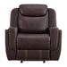 Panther - Glider Motion Recliner - Neono Brown - Stylish Home Furniture