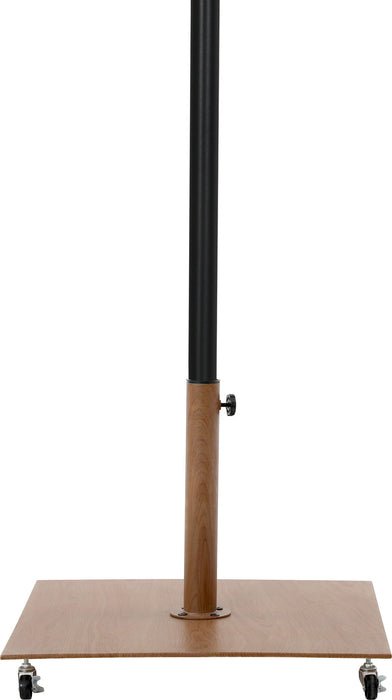 Amalfi - Aluminum Patio Umbrella - Light Brown Base / Black Pole - Stylish Home Furniture