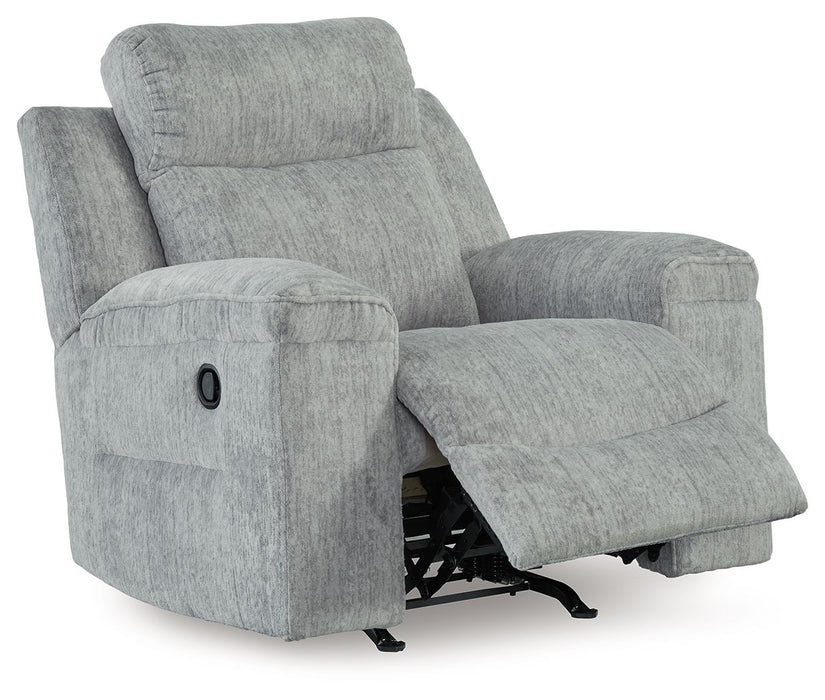 Buntington - Pewter - Rocker Recliner