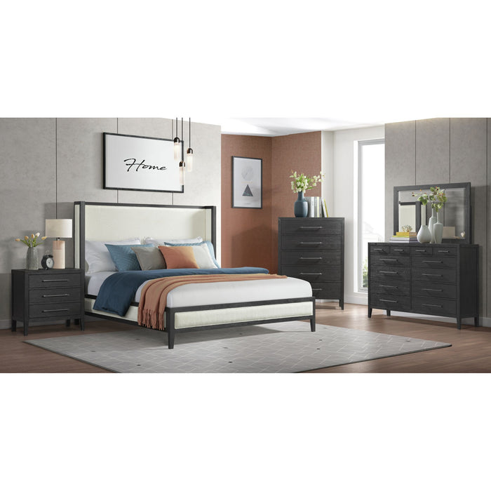 Versailles Contemporary - 3-Drawer Nightstand - Stylish Home Furniture