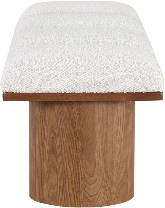 Pavilion - 4 Piece Modular Bench With Brown Base