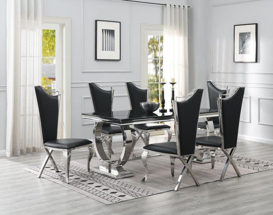 G-082-T-BLACK - Dining Room Set