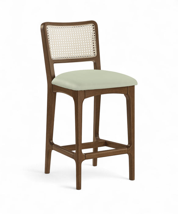 Atrium - Counter Stool With Brushed Brown Base (Set of 2)