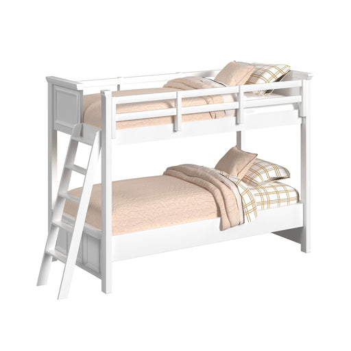 Hampton Kids - Bunk Bed With Ladder - Stylish Home Furniture