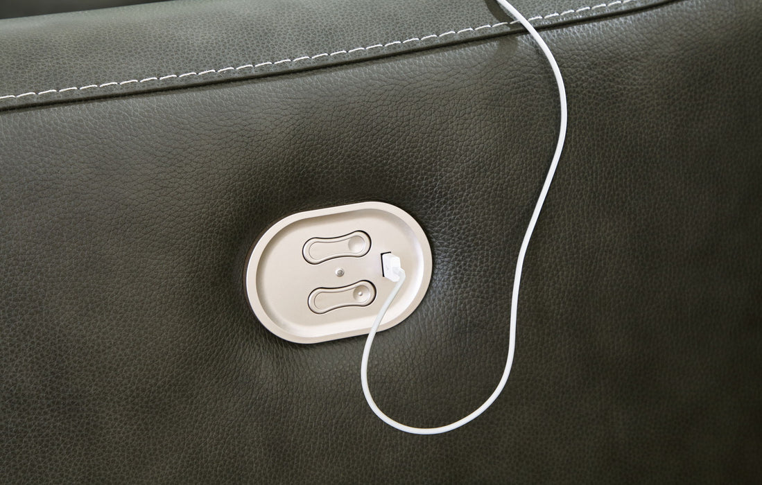 Center Line - Power Recliner Sectional - Stylish Home Furniture