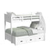 Hampton Kids - Bunk With Staircase And Trundle - Stylish Home Furniture