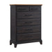Montrose - Chest - Espresso & Brown - Stylish Home Furniture