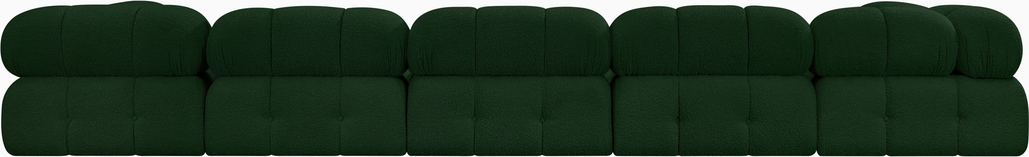 Ames - 7 Piece Boucle Fabric Modular Sectional