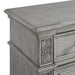 Glenmore - 3-Drawer Nightstand With USB - Aged Gray - Stylish Home Furniture