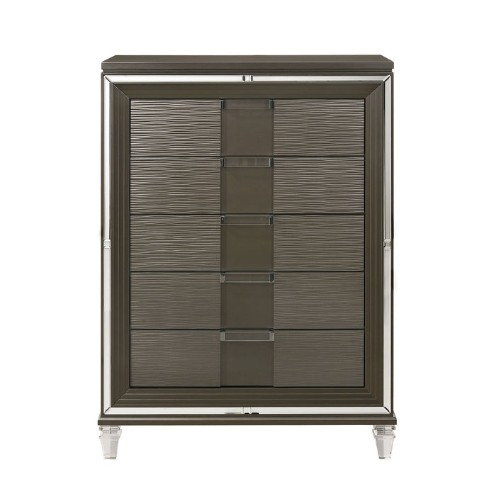 Twenty Nine - 5-Drawer Flip-Top Chest - Stylish Home Furniture