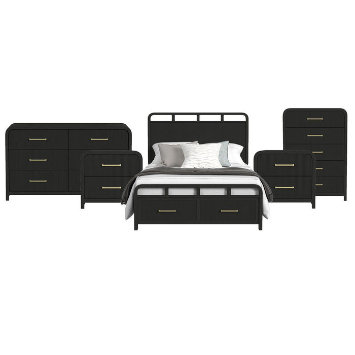 Ridgemont - Storage Bedroom Set - Stylish Home Furniture