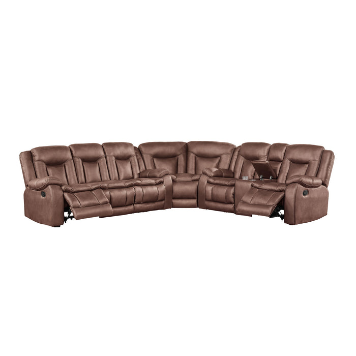 Morello - 3 Piece Manual Sofa/Loveseat/Wedge - Stylish Home Furniture