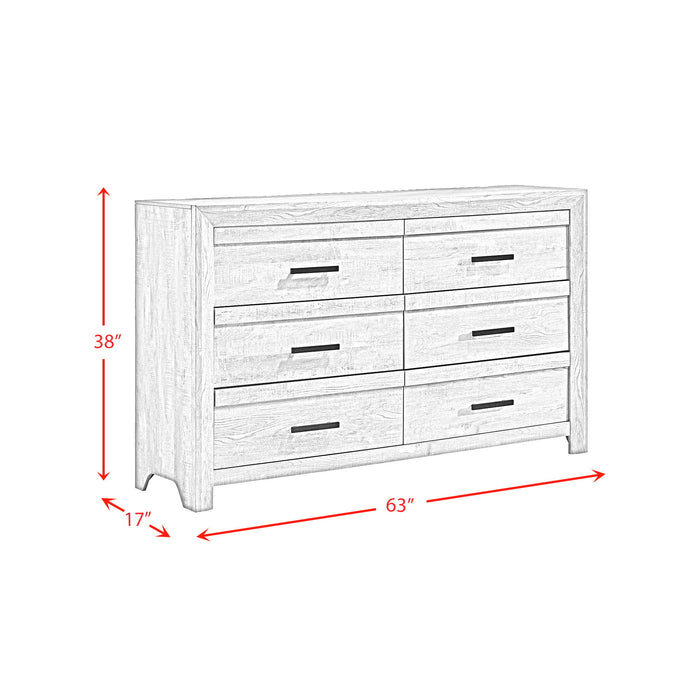 Ellen - Dresser - White - Stylish Home Furniture