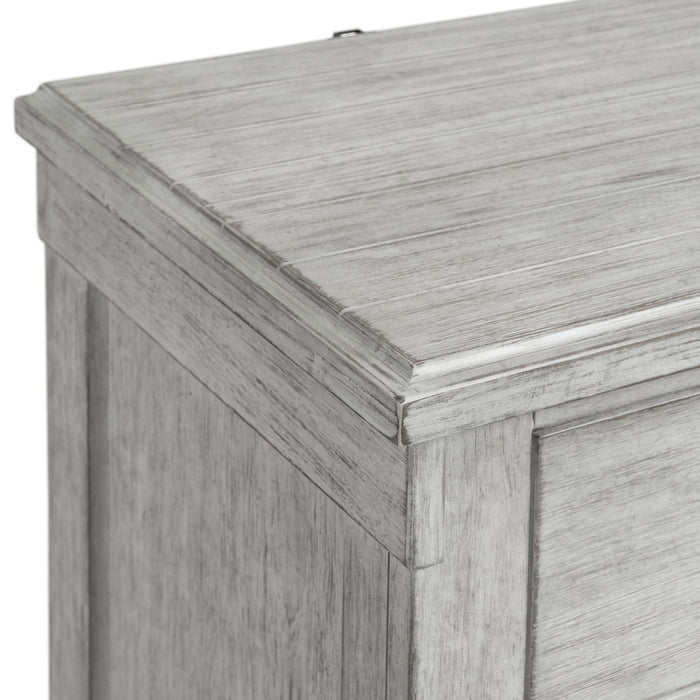 Scott - 2-Drawer Nightstand With Usb Ports - Stylish Home Furniture