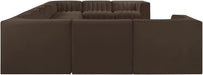 Rummi - Velvet Performance Fabric Upholstered 10 Piece Modular Sectional - Stylish Home Furniture