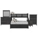 Hampton Kids - Bunk With Ladder And Trundle Bedroom Set - Stylish Home Furniture