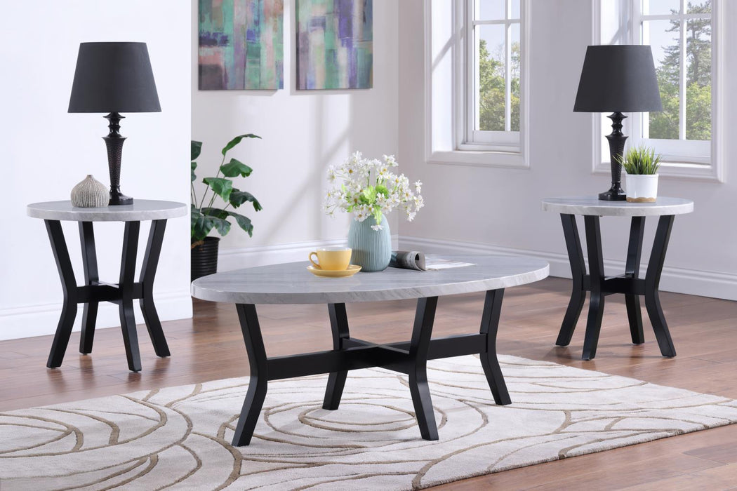 T124 - Table Set (Set of 3) - Gray