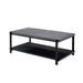 Linea - 3 Piece Occasional Set (1 Coffee & 2 End Tables) - Dark Gray - Stylish Home Furniture