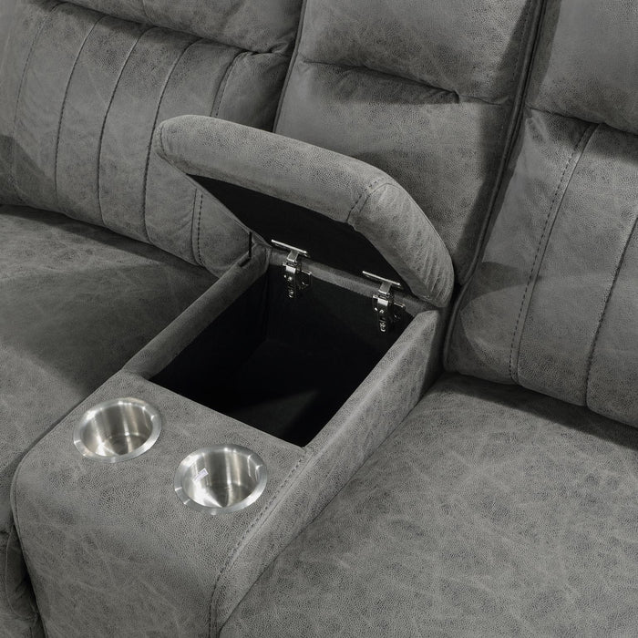 U172 - Motion Loveseat - Gray