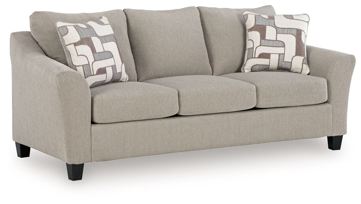 Willarae - 2 Pc. - Sofa, Loveseat - Taupe - Stylish Home Furniture