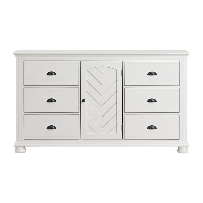 Kona - 6-Drawer Dresser - Stylish Home Furniture
