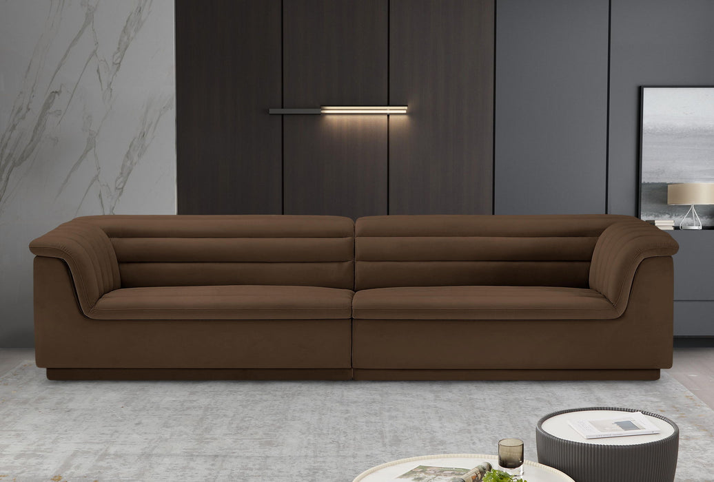 Cascade - Velvet Modular Sofa