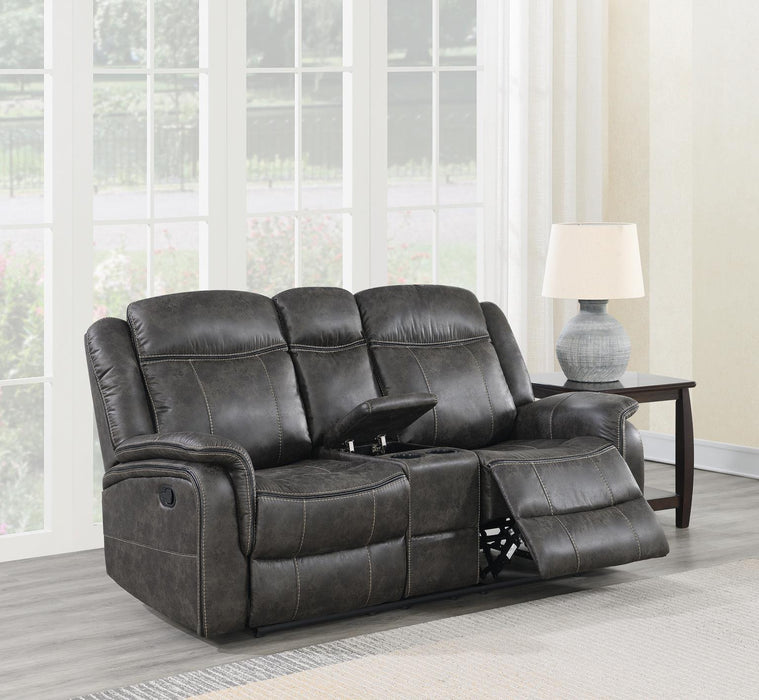 U115 - Motion Loveseat - Charcoal