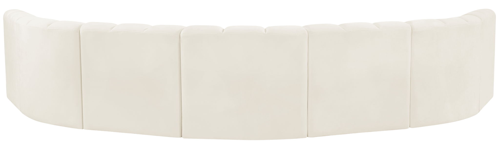 Arc - Velvet 7 Piece U-Shaped Modular Sofa